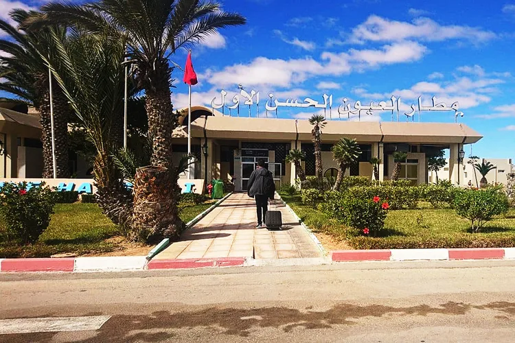 مطار الحسن الأول بالعيون يسجل ارتفاع حركة النقل الجوي بـ 07 في المئة خلال الربع الأول من سنة 2024