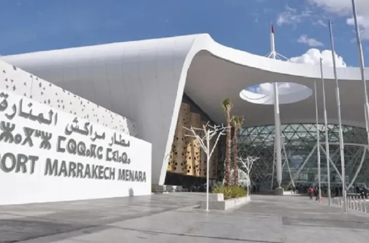 مطار مراكش - المنارة: ارتفاع بأزيد من 10 بالمائة في حركة المسافرين الدوليين سنة 2025
