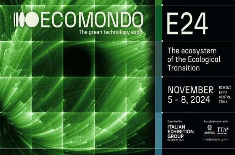 المغرب، ''فاعل رئيسي" في الدورة ال27 من معرض  ECOMONDO 2024 للتكنولوجيا الخضراء