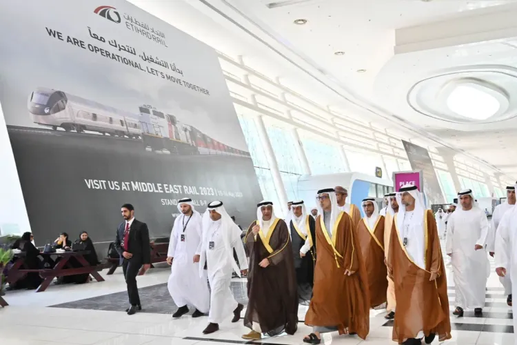 معرض الشرق الأوسط للسكك الحديدية في نسخته السابعة في أبوظبي بمشاركة المغرب