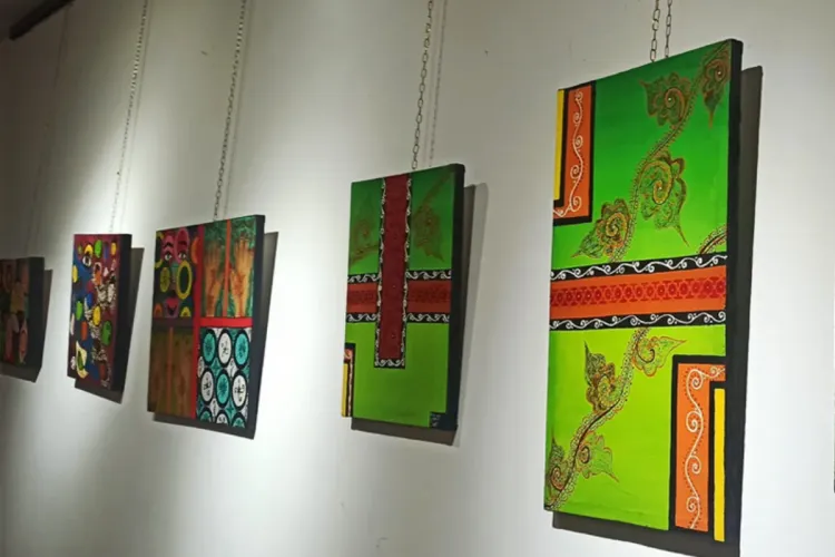 معرض تشكيلي لجميلة علوش في إطار البرنامج الثقافي الرمضاني لوزارة الثقافة بتارودانت