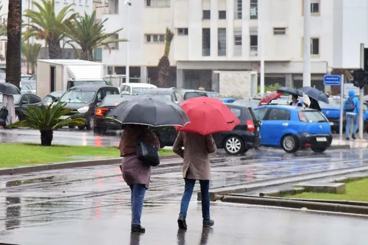 نشرة إنذارية: زخات رعدية محليا قوية بعدد من مناطق المملكة