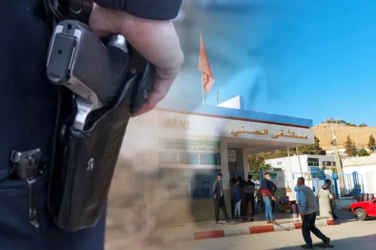 مقدم شرطة يضطر لاستعمال سلاحه الوظيفي لتوقيف شخص عرّض المواطنين وعناصر الشرطة لتهديد جدي