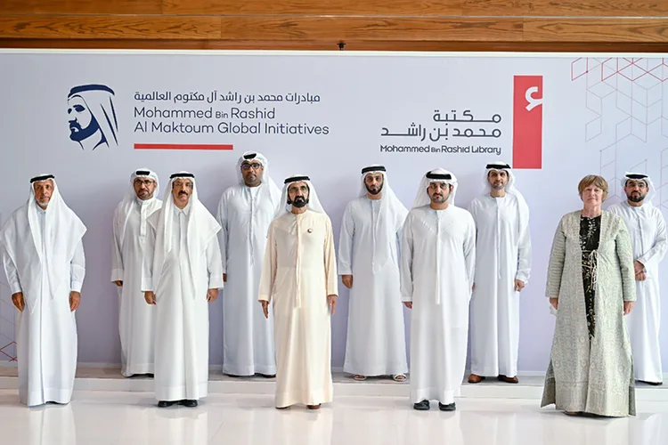نائب رئيس دولة الإمارات يفتتح مكتبة محمد بن راشد في دبي