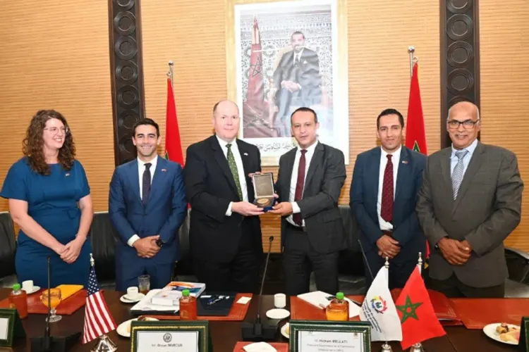 استقبال نائب مدير مكتب رصد ومكافحة الاتجار بالبشر بالولايات المتحدة الأمريكية بالرباط