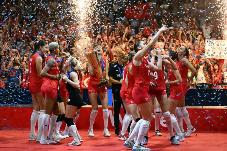 بطولة أوروبا لكرة الطائرة: منتخب تركيا للسيدات يفوز ببطولة أوروبا لأول مرة في تاريخه