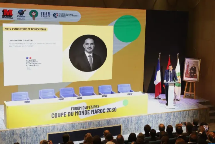 منتدى الأعمال المغربي-الفرنسي الخاص بكأس العالم 2030 يفتح سبل آفاق جديدة للتعاون (وزير فرنسي)