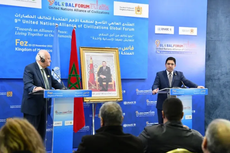 السيد ناصر بوريطة : منتدى فاس سيشكل منعطفا في عمل تحالف الحضارات للأمم المتحدة