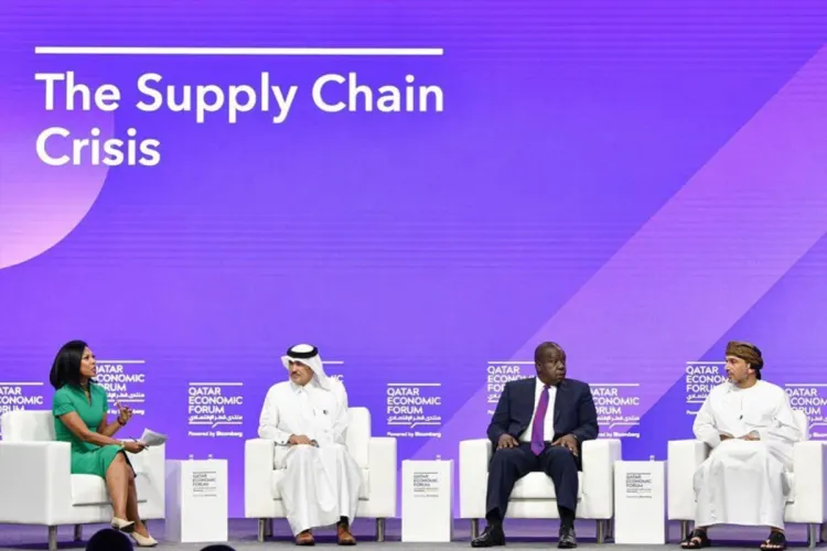 منتدى قطر الاقتصادي 2022 بالدوحة تحت شعار : تحقيق المساواة في التعافي الاقتصادي العالمي