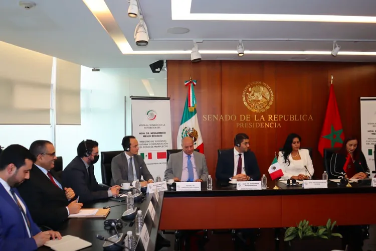 المهدي بنسعيد يبحث مع عدد من نظرائه الأفارقة بمكسيكو تطوير التعاون الثقافي