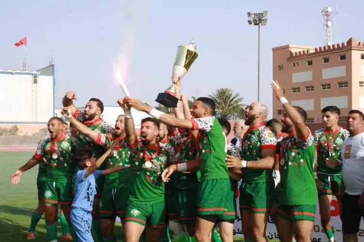 البطولة الوطنية للريكبي 15: فريق مولودية وجدة يحرز اللقب