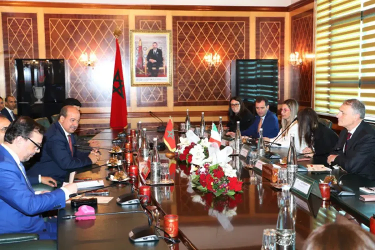 مخطط الحكم الذاتي محور مباحثات النعم ميارة والمجموعة البرلمانية الإيطالية