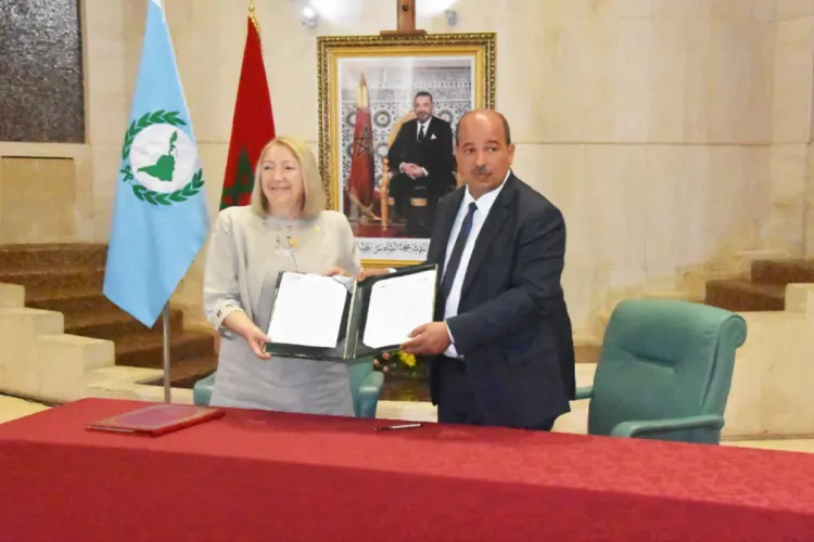 السيد النعم ميارة يتباحث مع رئيسة برلمان أمريكا اللاتينية والكراييب