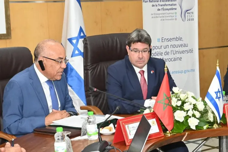 السيد ميراوي يتباحث مع وزير الابتكار والعلوم والتكنولوجيا الإسرائيلي