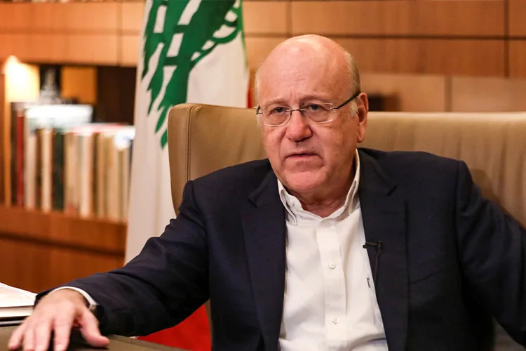 ميقاتي يؤكد أن الحل في لبنان يبدأ بانتخاب رئيس للبلاد