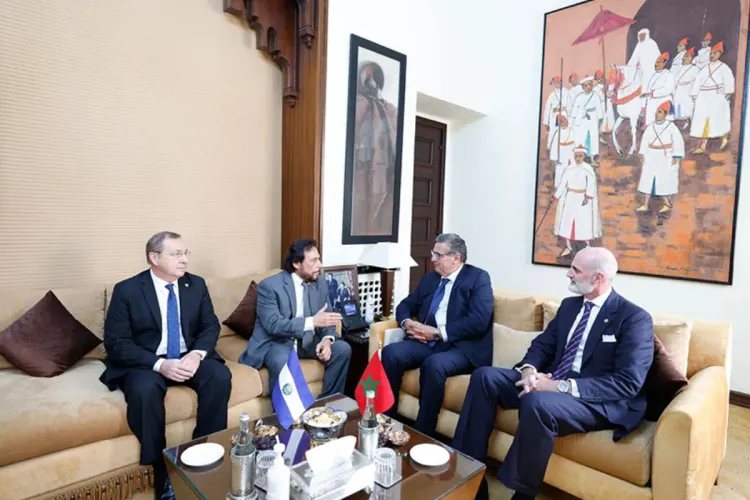 السيد عزيز أخنوش يستقبل نائب رئيس جمهورية السلفادور