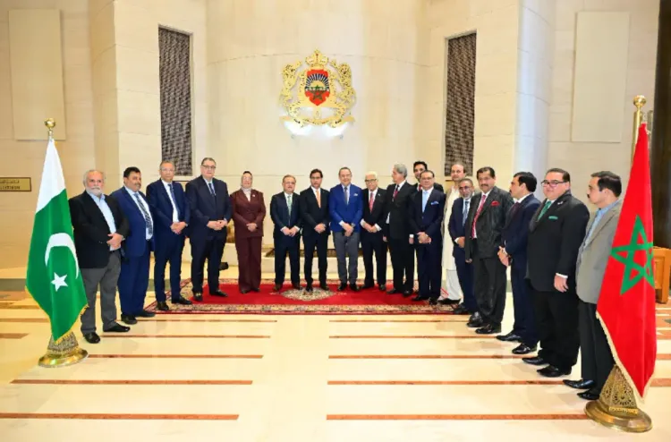 مجلس المستشارين.. السيد حداد يتباحث مع رئيس الجمعية الوطنية لباكستان