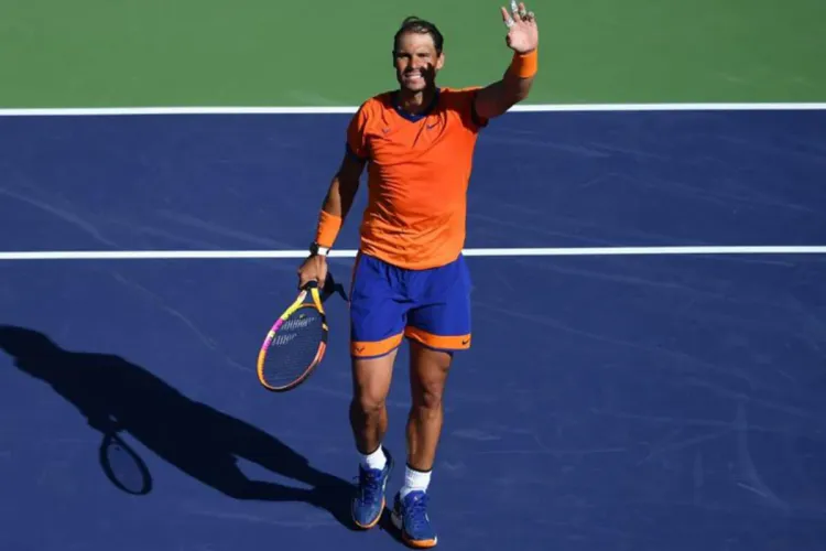 رافايل نادال يتأهل إلى ثمن نهاية دورة إنديان ويلز لكرة المضرب