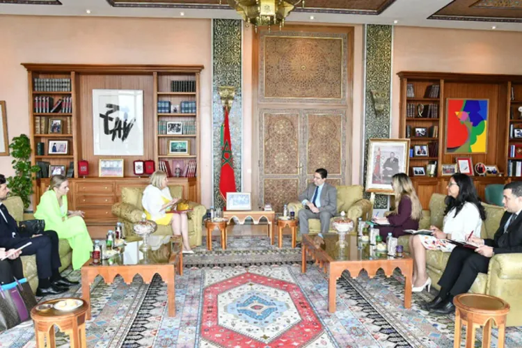 السيد ناصر بوريطة يتباحث مع رئيسة برلمان أمريكا اللاتينية والكراييب بالرباط
