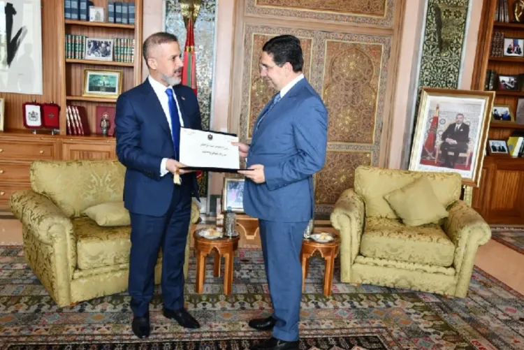 بتعليمات سامية من جلالة الملك، السيد ناصر بوريطة يستقبل نائب رئيس مجلس الوزراء العراقي مبعوثا إلى جلالته من رئيس الجمهورية