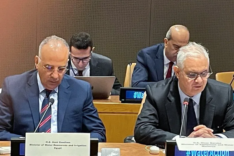 السيد بركة يؤكد بالأمم المتحدة إيلاء المغرب  للأهمية الكبيرة لتطوير قطاع المياه في فلسطين