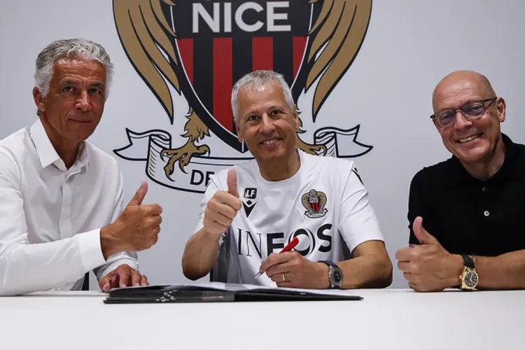 نادي نيس يعلن تعاقده مع المدرب السويسري لوسيان فافر