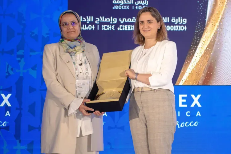 جيتكس إفريقيا 2024: تتويج وزارة التربية الوطنية بجائزة التميز الرقمي الريادة