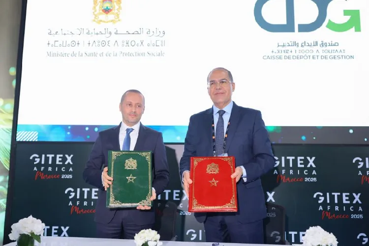 "جيتكس إفريقيا".. وزارة الصحة والحماية الاجتماعية وصندوق الإيداع والتدبير يتفقان على تسريع الانتقال الرقمي للمنظومة الصحية