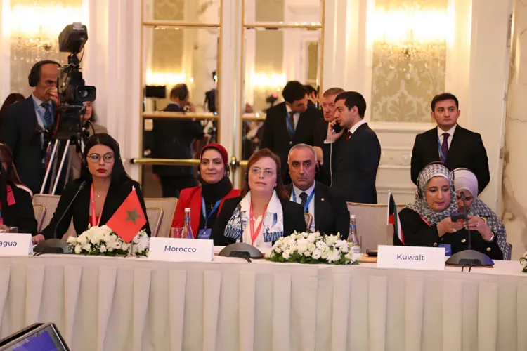 السيدة حيار تجدد التأكيد بباكو على التزام المغرب بتعزيز حقوق المرأة
