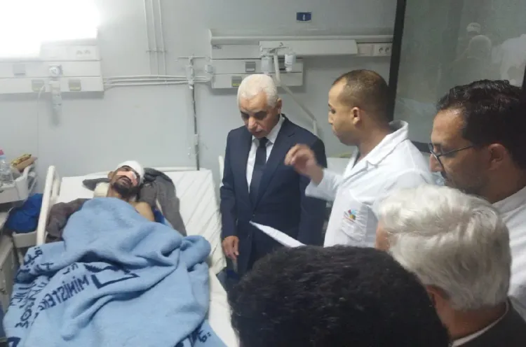 وزير الصحة المغربي: تعبئة ترسانة لوجيستية جد هامة لضمان سرعة عمليات التدخل والإنقاذ