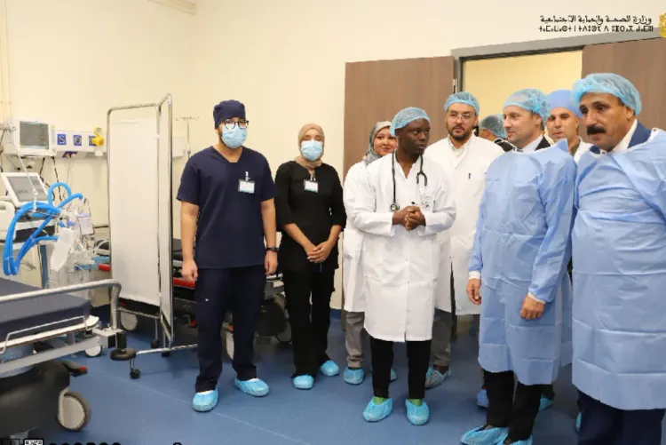 وزير الصحة والحماية الاجتماعية يزور المركز الاستشفائي الإقليمي لتنغير