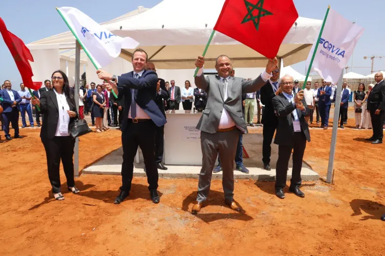 وزير الصناعة يشرف بسلا على وضع الحجر الأساس للمصنع الجديد لمجموعة فورفيا