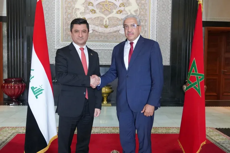 نائب رئيس مجلس النواب يتباحث مع وزير العدل العراقي