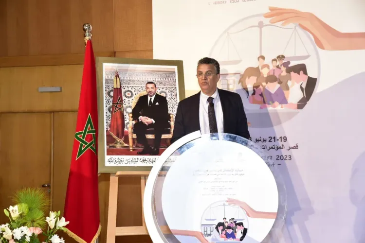وزير العدل: الحماية الجنائية للطفل في حاجة إلى مزيد من الجهود الإصلاحية