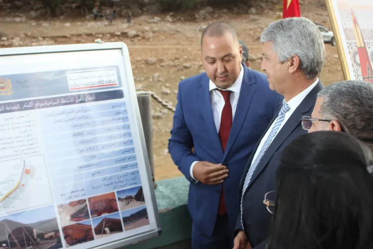 وزير الفلاحة يعطي بخنيفرة إنطلاقة سلسلة من المشاريع التنموية في إطار استراتيجية الجيل الأخضر