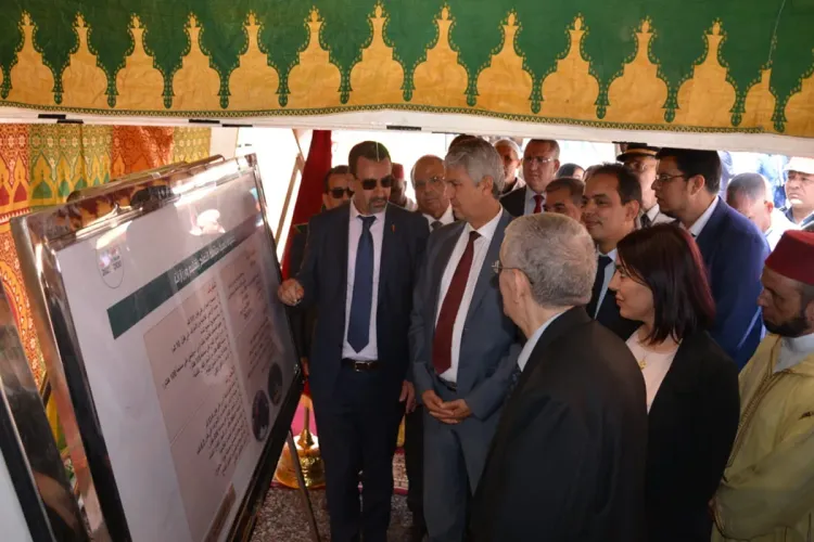 وزير الفلاحة يتفقد ويطلق مشاريع للتنمية الفلاحية والقروية بإقليم ورزازات