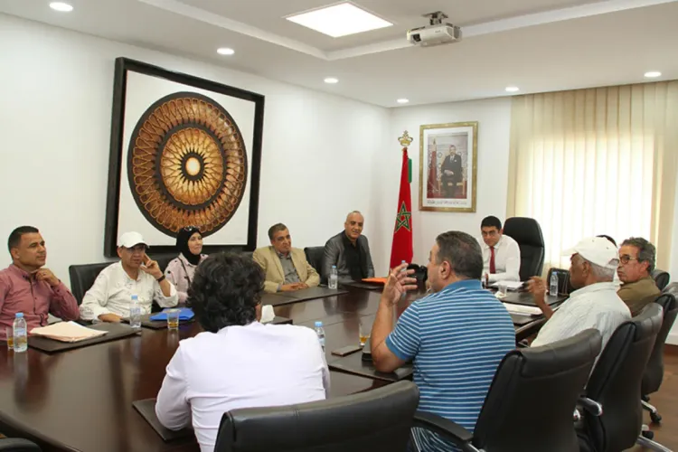 المهدي بنسعيد يستقبل شبيبة حزب الحركة الشعبية لمناقشة تقريرهم الترافعي حول وضعية الشباب