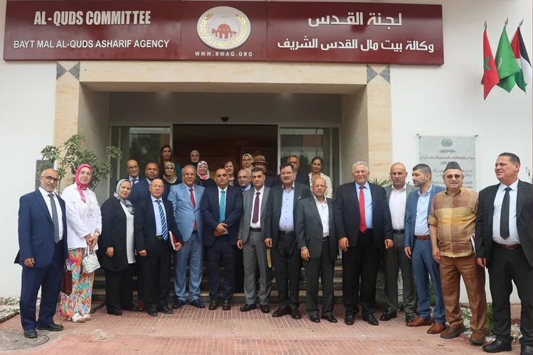 وفد فلسطيني يلتقي رؤساء وممثلي مركزيات نقابية وجمعيات مدنية بالرباط