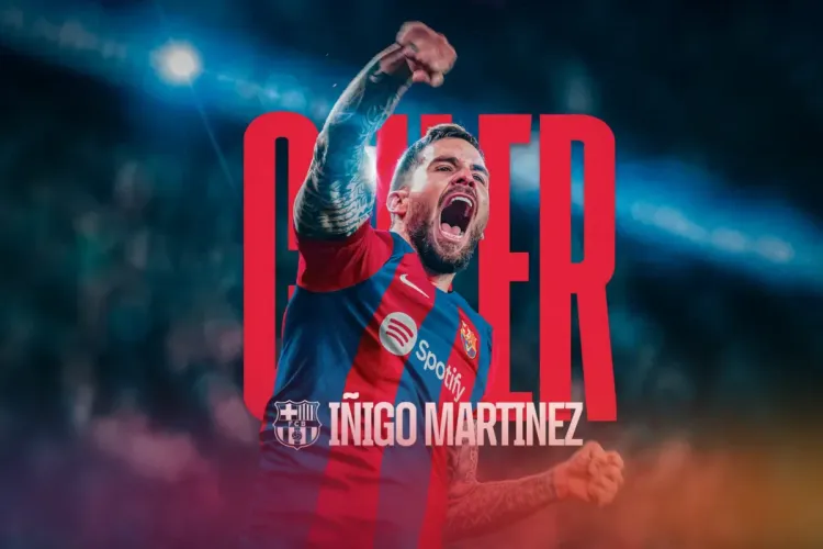 برشلونة يوقع مع المدافع إينييغو مارتينيس