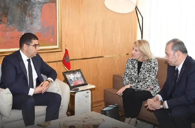 السيد بنسعيد يتباحث بالرباط مع نظيرته الفرنسية حول آفاق التعاون الثنائي في المجال الثقافي