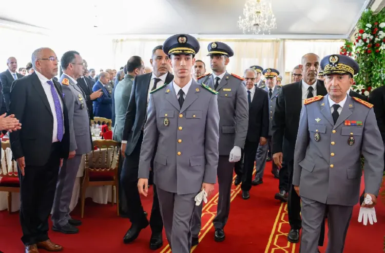 صاحب السمو الملكي ولي العهد الأمير مولاي الحسن يترأس مأدبة غداء أقامها جلالة الملك بمناسبة الذكرى الـ 70 لتأسيس القوات المسلحة الملكية