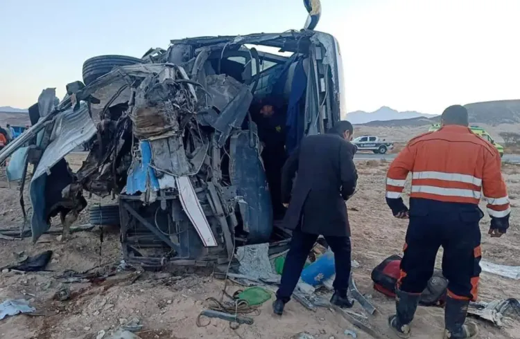 مصرع 14 شخصا في حادثة سير جنوب سيناء بمصر