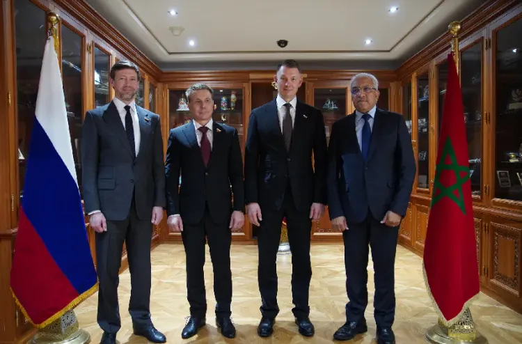 مجلس النواب.. السيد صباري يستقبل وفدا عن مجموعة الصداقة البرلمانية روسيا-المغرب بالمجلس الفدرالي الروسي