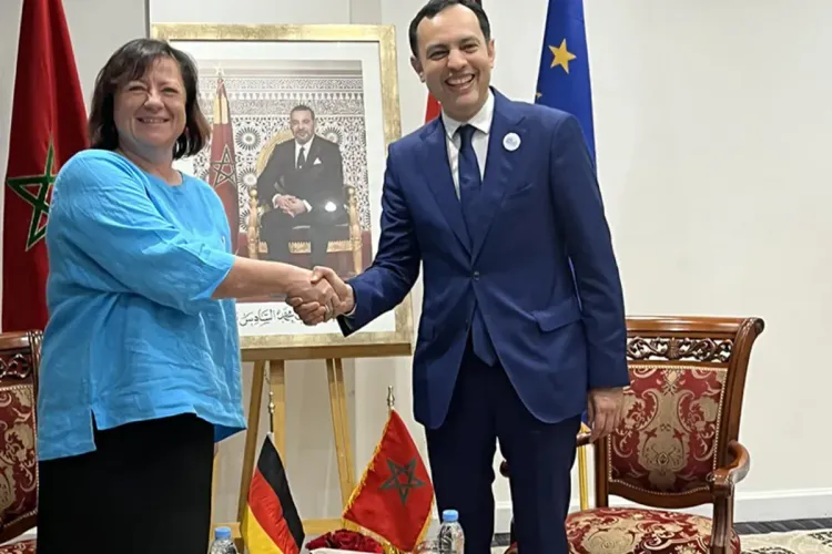 السيد يونس السكوري يتباحث مع كاتبة الدولة البرلمانية بالوزارة الألمانية للتعاون الاقتصادي