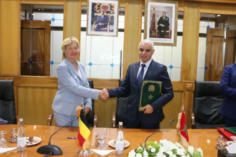 السيد خالد آيت الطالب يوقع على التنسيق الإداري المتعلق بتطبيق اتفاقية الضمان الاجتماعي مع بلجيكا