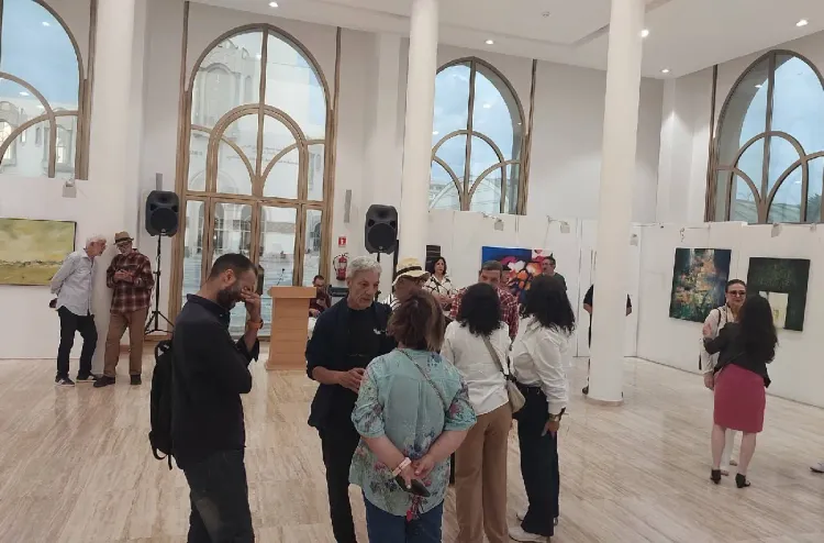 افتتاح المحطة الثانية للمعرض الوطني الكبير بالدار البيضاء "60 سنة من الفن التشكيلي بالمغرب"