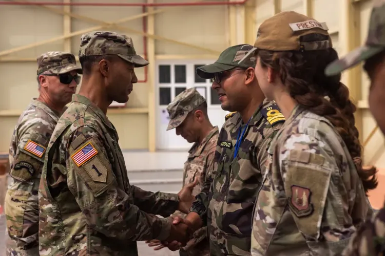 اختتام التمرين العسكري المغربي الأمريكي  Arcane Thunder 24 بأكادير