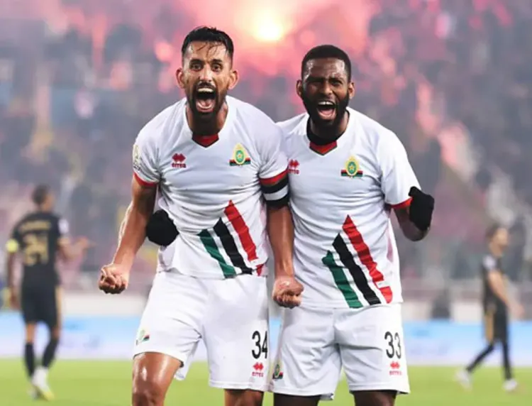 الجيش الملكي يتغلب بميدانه على الشباب الرياضي السالمي 2-1