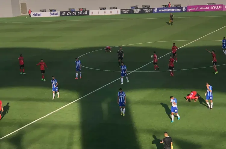 البطولة الاحترافية: تعادل اتحاد طنجة بميدانه أمام شباب المحمدية