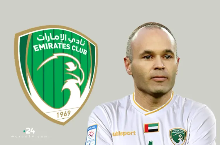 إنييستا يصل دبي تمهيدا للانضمام لصفوف نادي الامارات